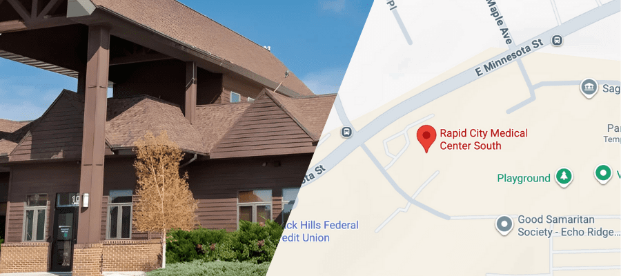 RCMC South Clinic Map