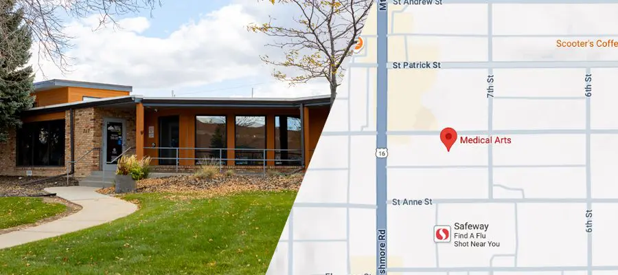 Medical Arts Clinic Map