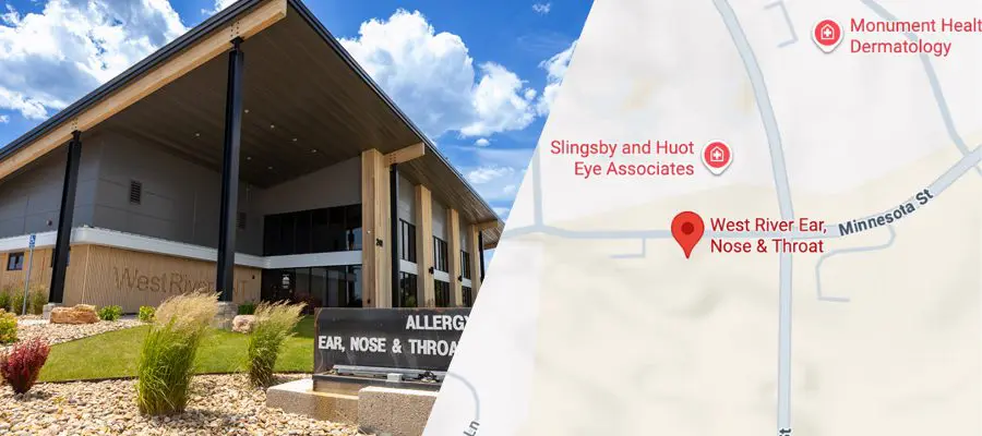 West River ENT at Rapid City Medical Center Map